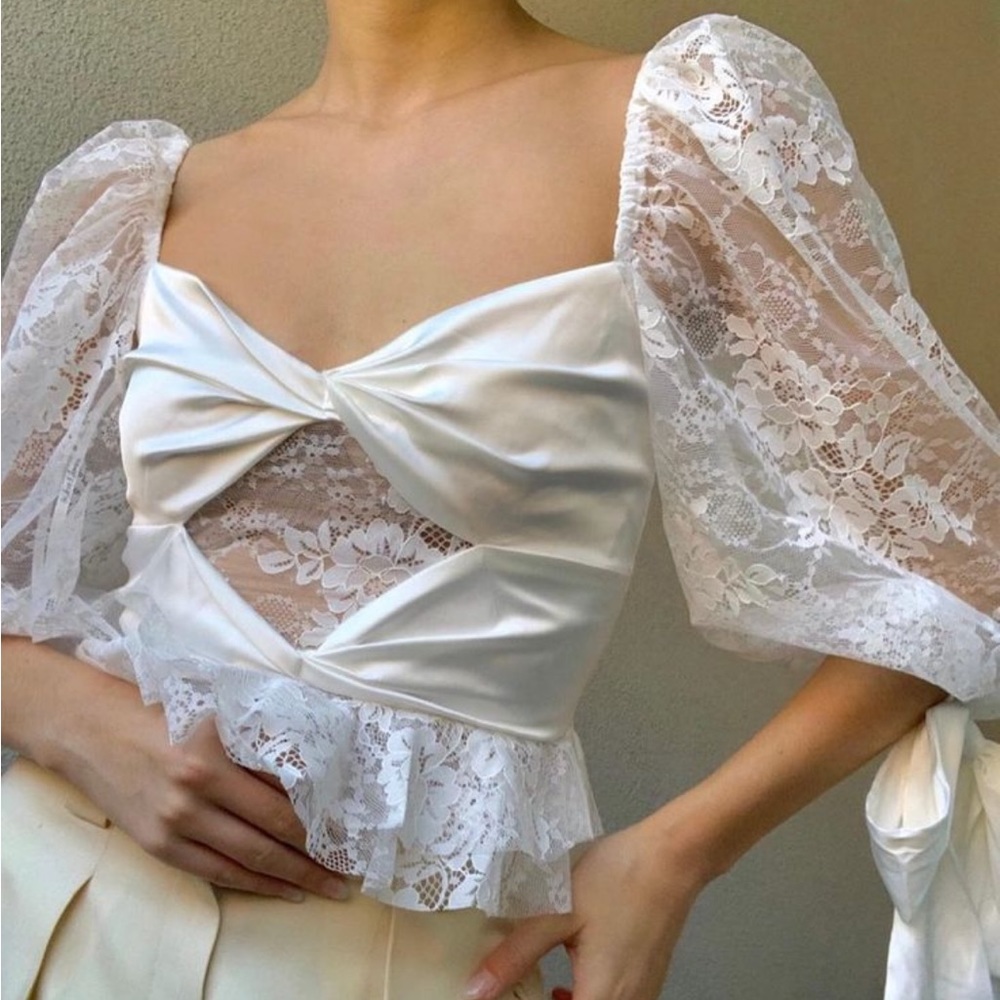 FOR LOVE & LEMONS Sonia Lace Top